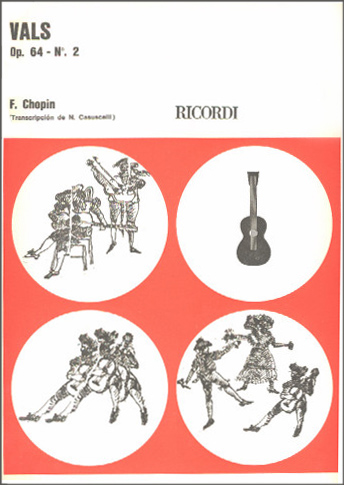 CHOPIN Frederic (1810-1849 Polonia)<br><br>Vals En Do # Menor Op. 64 N� 2 (Casuscelli)